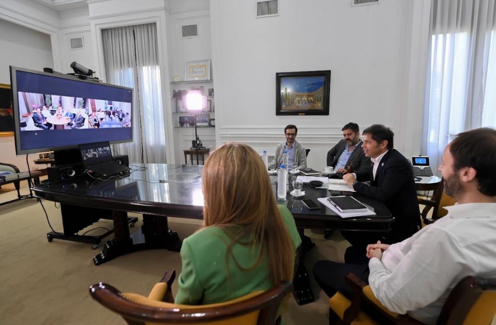 Kicillof mantuvo una reunión virtual con la titular del Banco de los BRICS, Dilma Rousseff