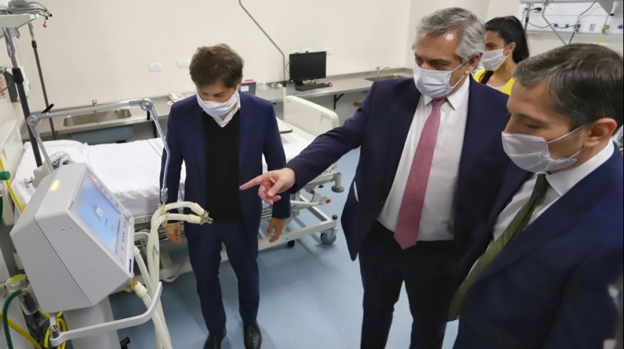 Kicillof participó de la inauguración del Hospital del Bicentenario de Esteban Echeverría