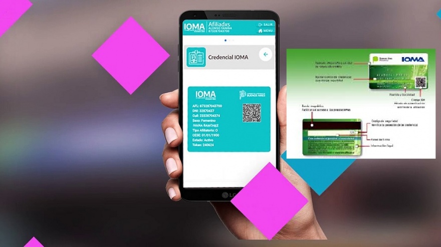 Desde IOMA anuncian que la credencial digital y la plástica, son válidas
