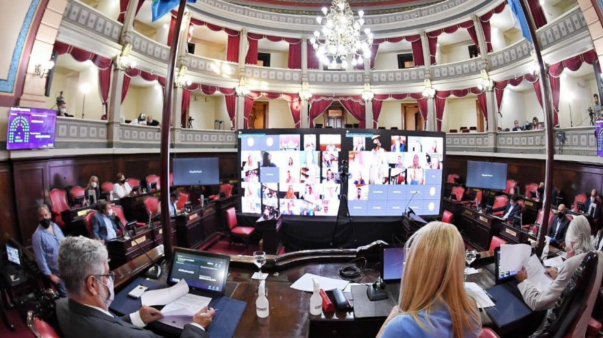 El Senado bonaerense ratificó sus autoridades durante la sesión preparatoria