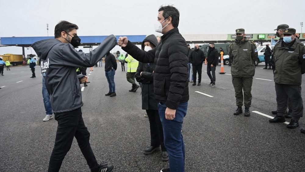 Bianco participó de un operativo de control de circulación