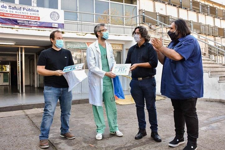 Roberto Baradel: "Los trabajadores de la provincia abrazamos a los compañeros de los hospitales"