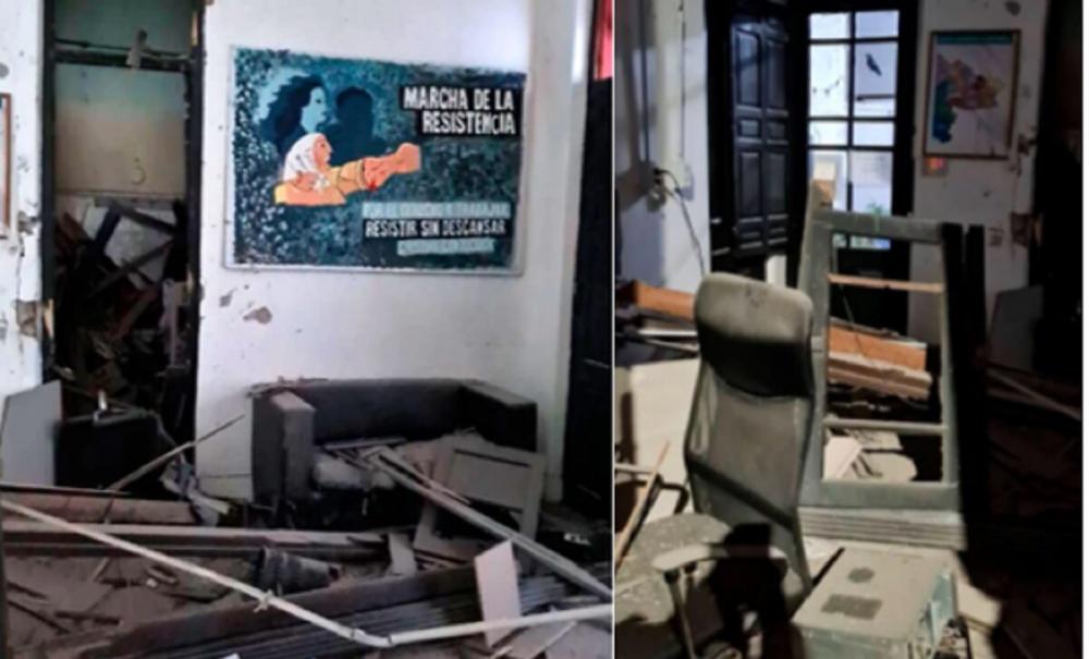 Senadores JxC: "Repudiamos el ataque al local de La Cámpora ocurrido en Bahía Blanca"
