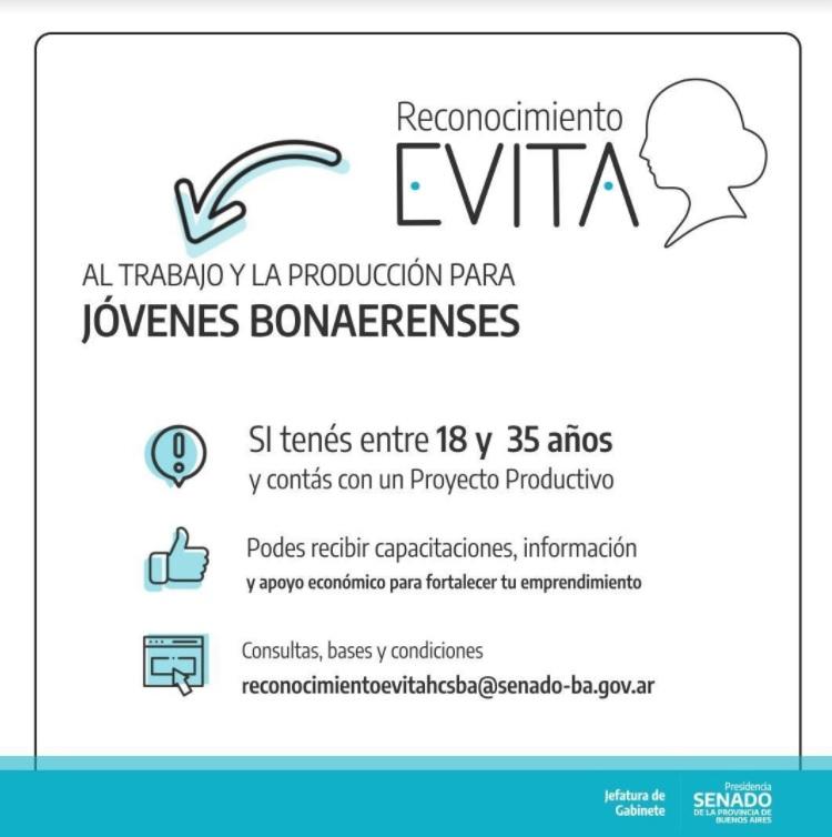 Lanzamiento del “Reconocimiento Evita” destinado a jóvenes bonaerenses emprendedores
