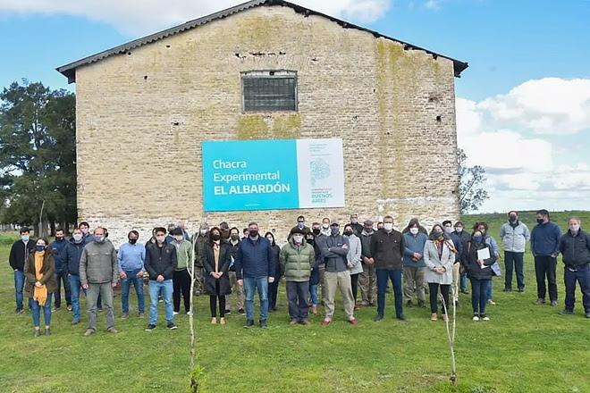 Rodríguez inauguró la Chacra Experimental MDA El Albardón, en Rauch