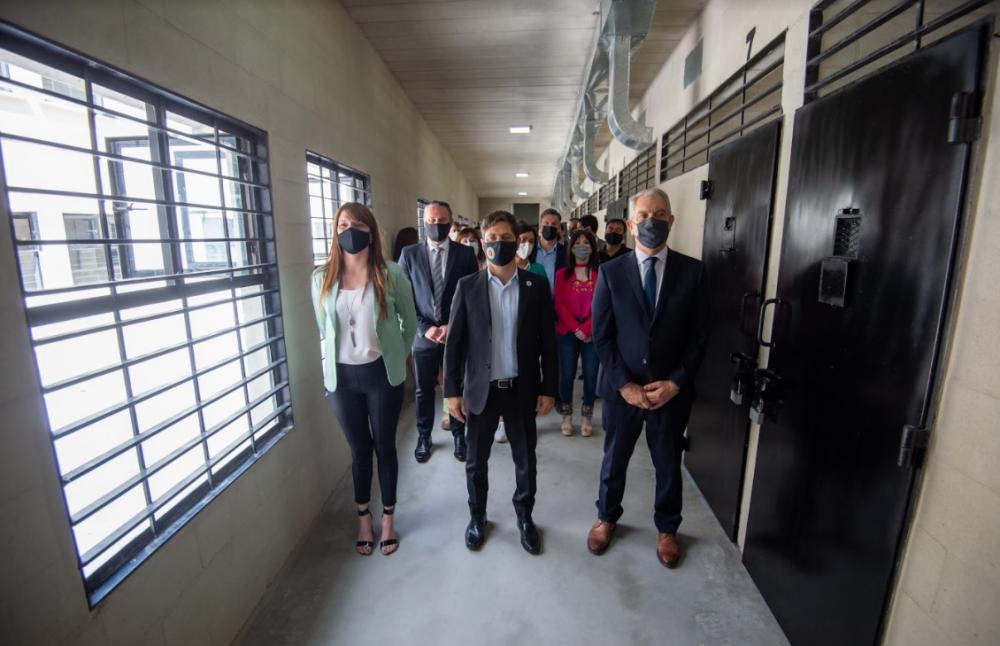 Kicillof inauguró 240 nuevas plazas del Sistema Penitenciario Bonaerense