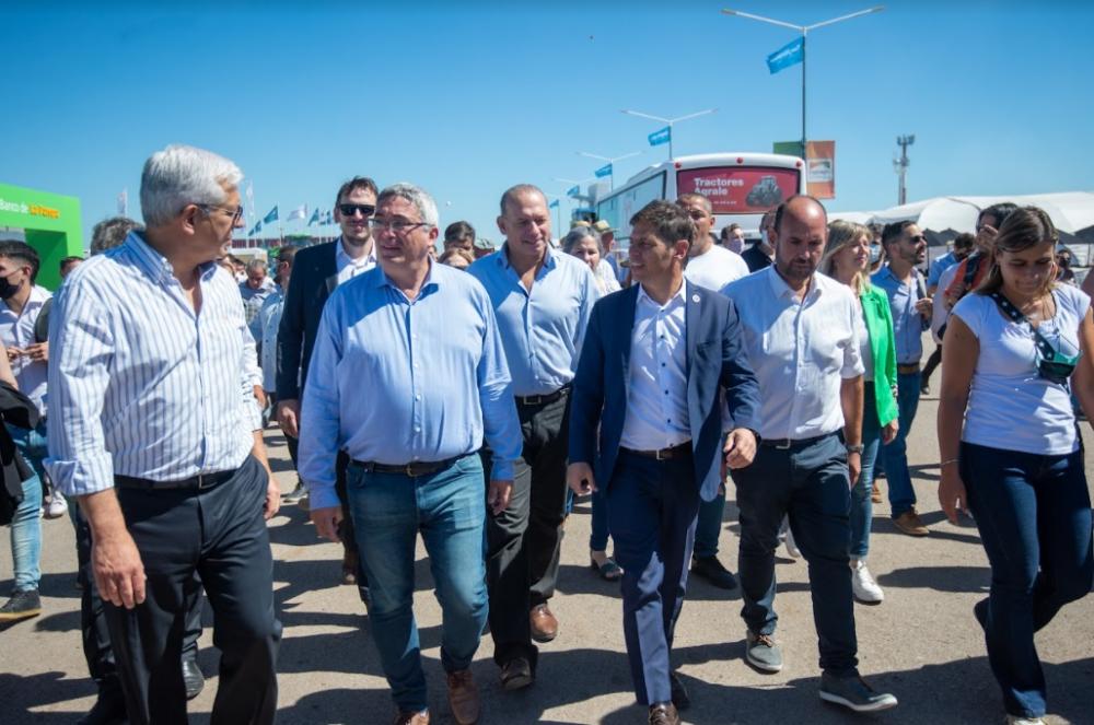 Kicillof participó de la inauguración de Expoagro 2022
