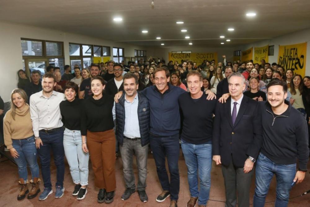 Garro celebró los 15 años de la Juventud PRO en La Plata