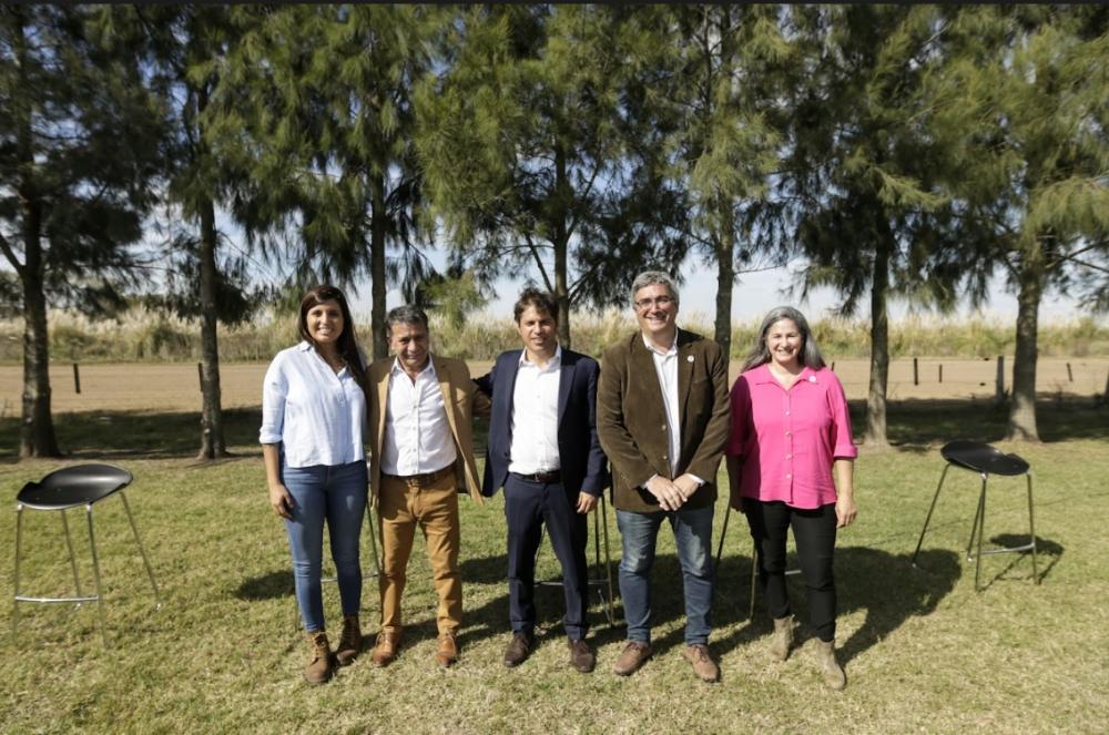 Kicillof y Rodríguez presentaron el Plan de Impulso a la Actividad Forestal