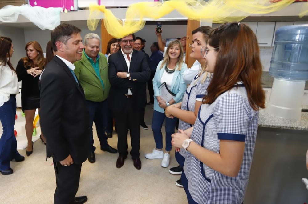 Kicillof inauguró el primer jardín maternal de gestión pública de Salto