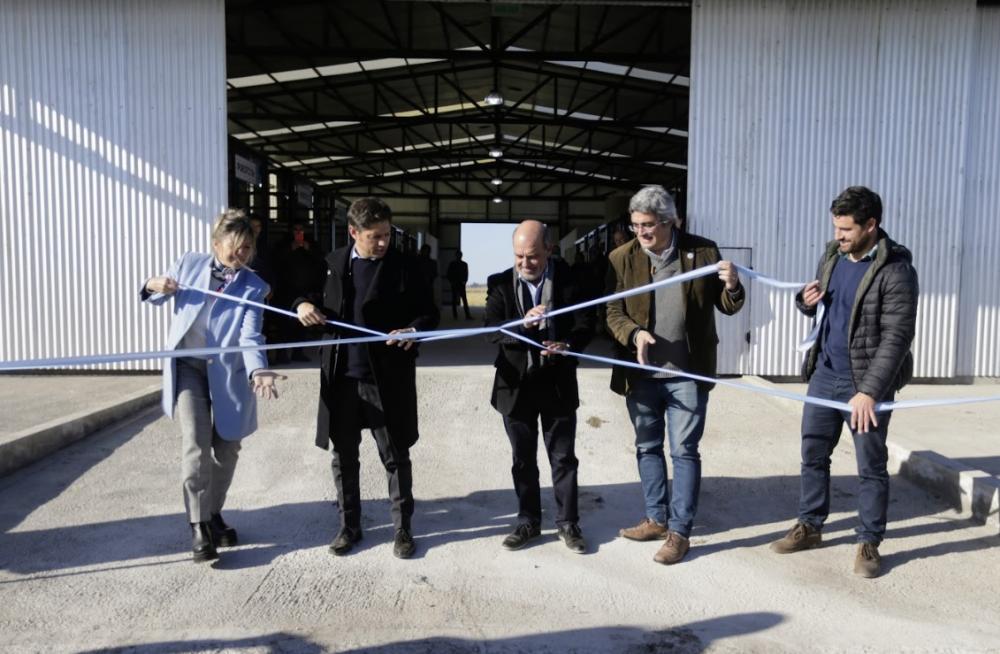 Kicillof inauguró el Mercado Concentrador Frutihortícola de Coronel Suárez