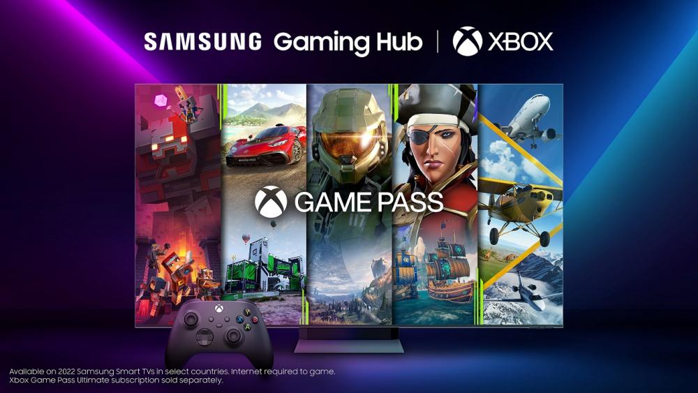 Samsung Gaming Hub contará con exclusividad de Xbox Game Pass para televisores y monitores 