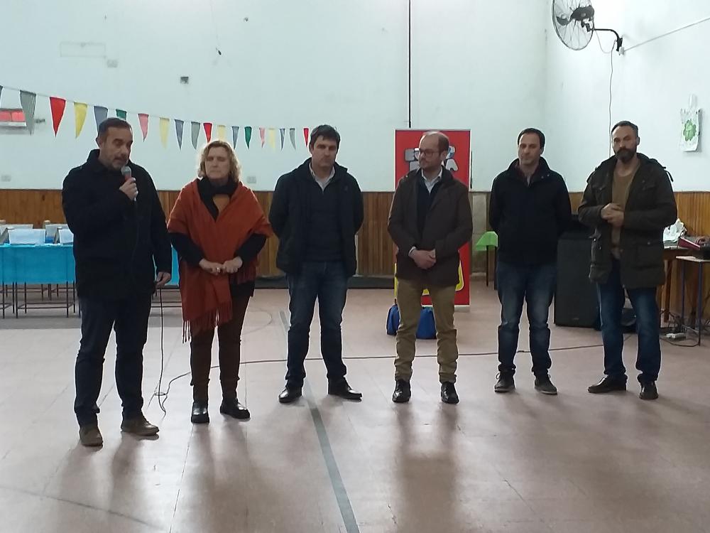 Facundo Castelli y la diputada Bilbao inauguraron la EcoFeria en Darregueira