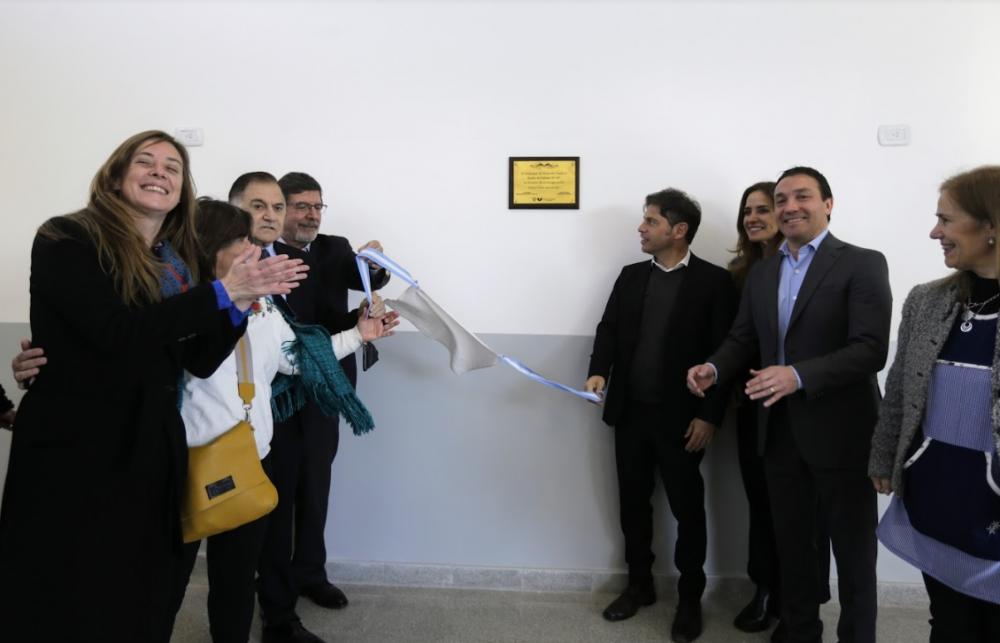 Kicillof inauguró el nuevo edificio del Jardín de Infantes N° 917 de Florencio Varela