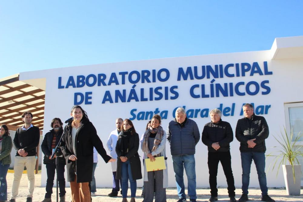 Salud inauguró una sala de laboratorio en Mar Chiquita