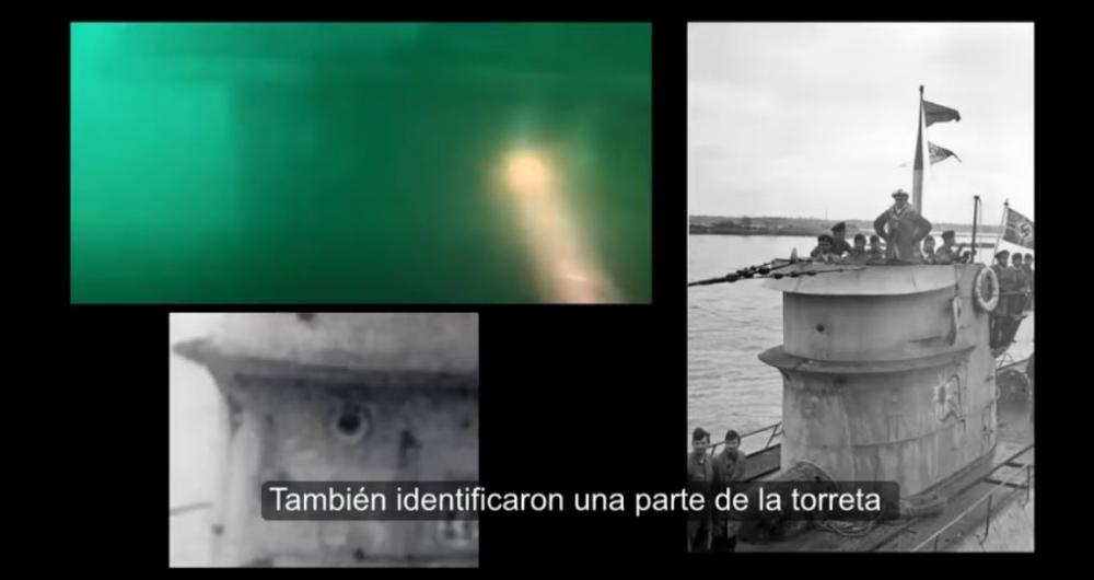 Aseguran que hallaron un submarino nazi hundido frente a las costas de Quequén