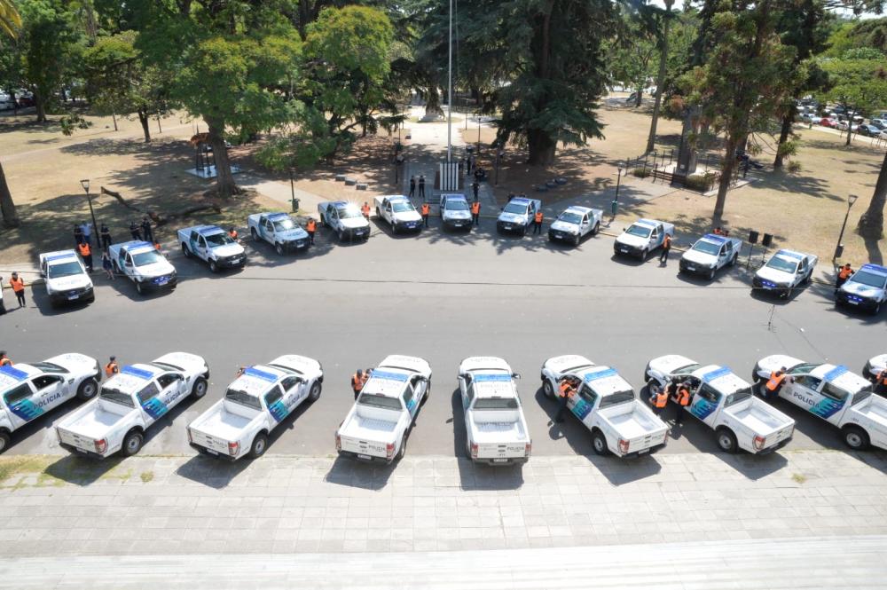 La Plata sumó nuevos móviles de seguridad para ampliar la prevención del delito