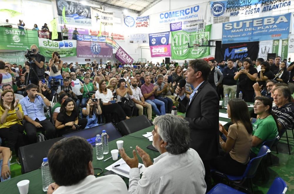 Kicillof: “Cuenten con nosotros para defender y seguir reconociendo los derechos en la provincia de Buenos Aires”