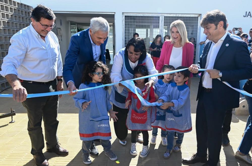 Se inauguró el Jardín de Infantes N° 917 de Berisso