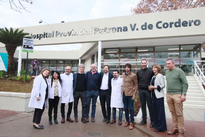 La Provincia inauguró obras de ampliación y remodelación en el hospital Cordero