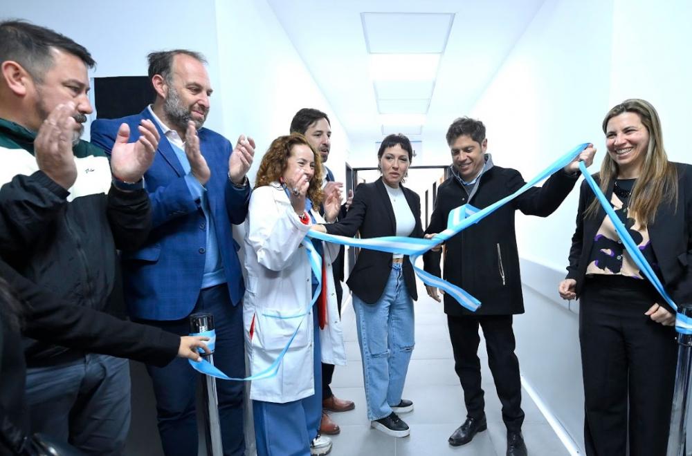 Kicillof inauguró la nueva sala de internación clínica del Hospital Isidoro Iriarte de Quilmes