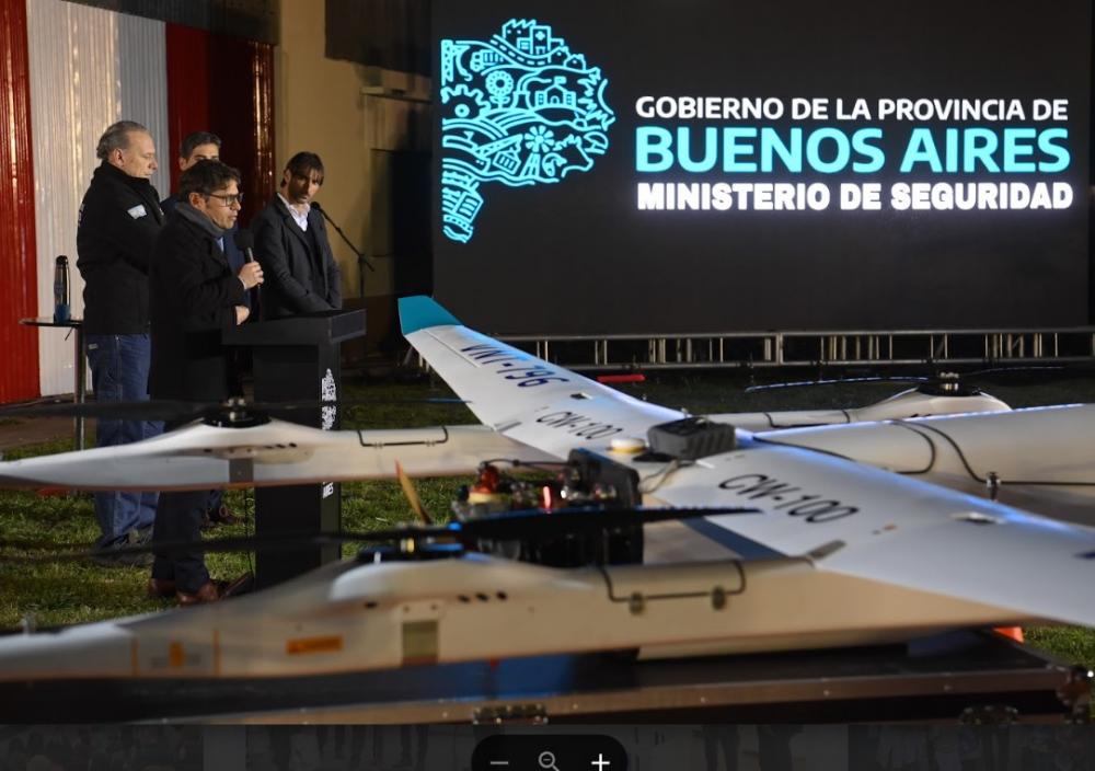 Se presentaron los nuevos drones que fortalecerán la seguridad en zonas rurales