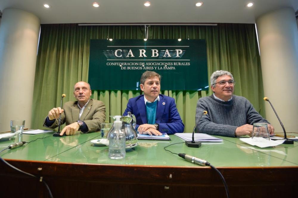 Kicillof participó de la 8° Agro Jornada Política de CARBAP