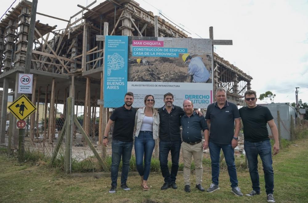 El ministro Bianco visitó el municipio de Mar Chiquita