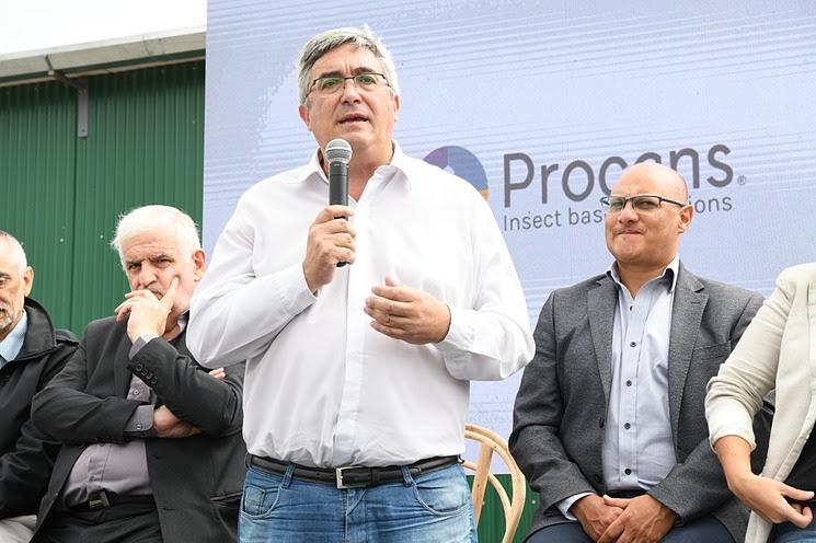 Rodríguez encabezó la inauguración de la planta industrial de Procens
