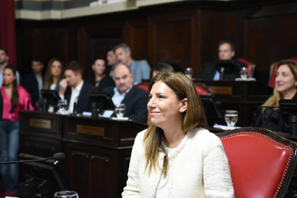 Daniela Reich juró como vicepresidenta segunda del Senado de la Provincia de Buenos Aires