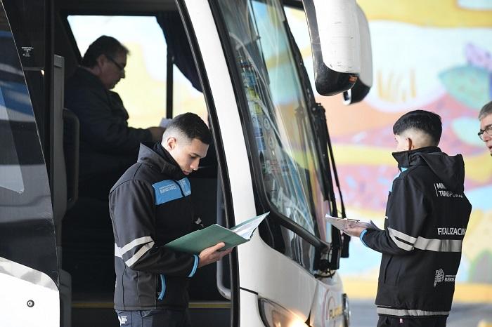 Transporte brindó seguridad vial en la última semana de vacaciones