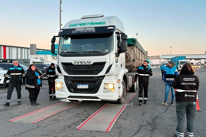 Durante el último fin de semana, se detectaron 30 toneladas de cargas ilegales