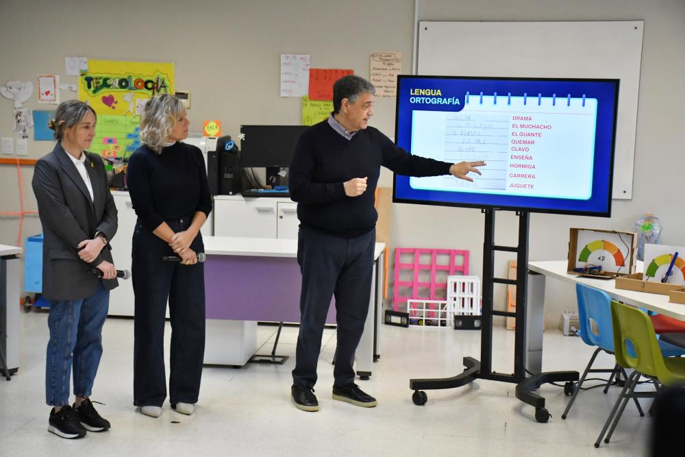 Jorge Macri: “Hoy los chicos no aprenden en la escuela, por eso vamos a corregir el error para nivelar hacia arriba”