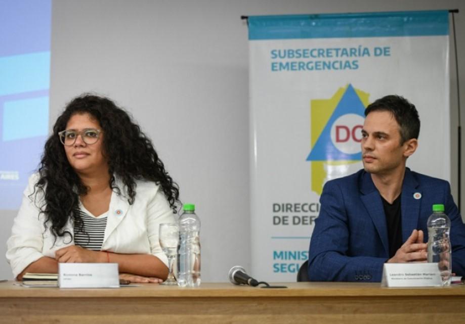 Se llevó a cabo una jornada interministerial para promover la prevención y la reducción del riesgo de desastres