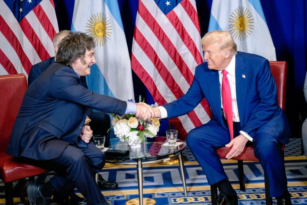 Fuerte elogio de Trump a Milei: "Estoy orgulloso de vos"