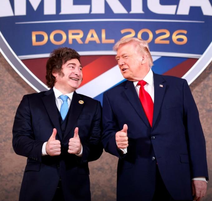 Milei participó de la cumbre "Escudo de las Américas" y ratificó su alianza con Trump Milei participó de la cumbre "Escudo de las Américas" y ratificó su alianza con Trump