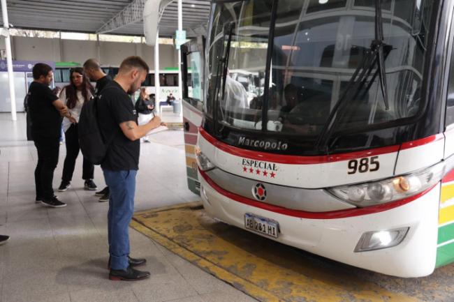 Trabajo inspeccionó condiciones laborales de choferes de media y larga distancia Trabajo inspeccionó condiciones laborales de choferes de media y larga distancia