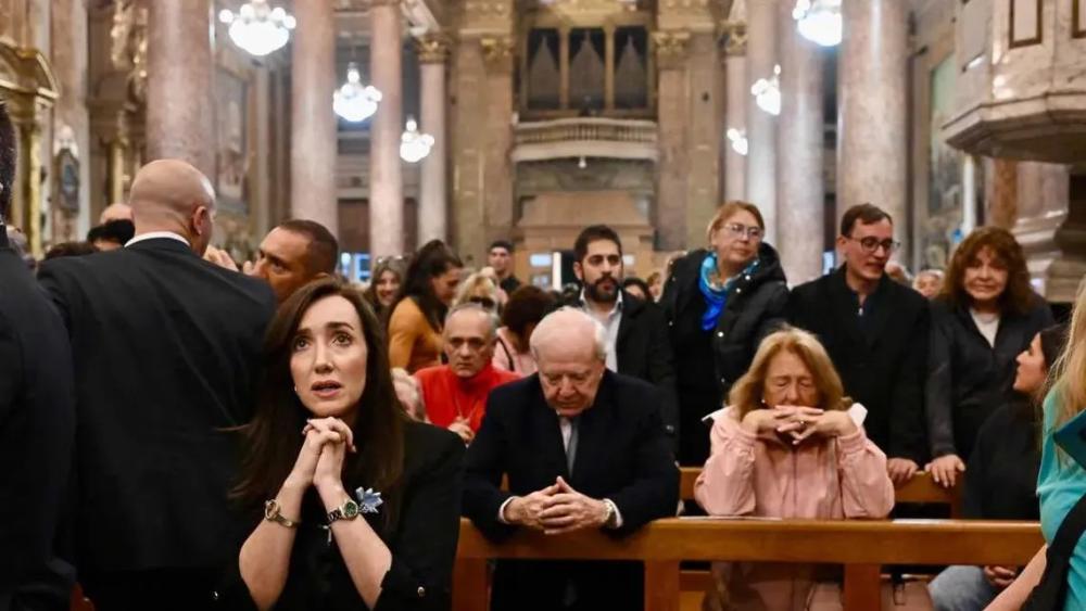 Villarruel se bajó de Luján y cuestionó a la casta en la misa en homenaje a Francisco Villarruel se bajó de Luján y cuestionó a la casta en la misa en homenaje a Francisco