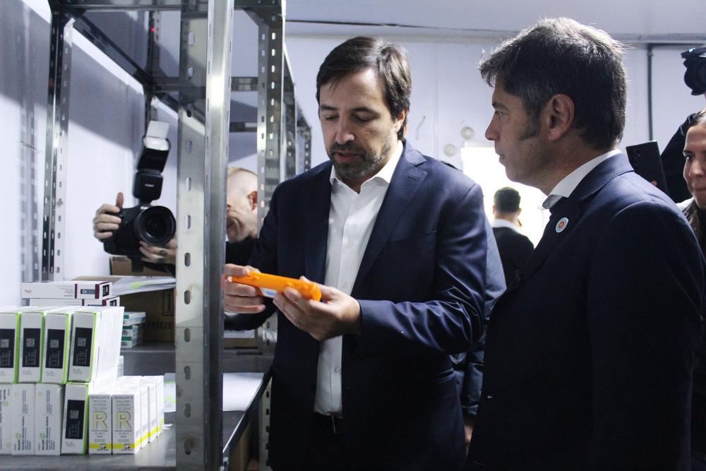 Kicillof recorrió nuevas instalaciones en el Hospital Rossi de La Plata y visitó el depósito de Medicamentos Bonaerenses Kicillof recorrió nuevas instalaciones en el Hospital Rossi de La Plata y visitó el depósito de Medicamentos Bonaerenses