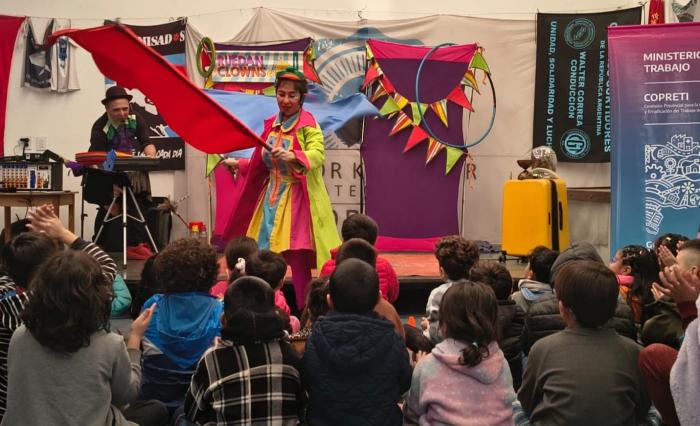 Provincia llevó actividades recreativas a niños y niñas en los nodos de COPRETI Provincia llevó actividades recreativas a niños y niñas en los nodos de COPRETI